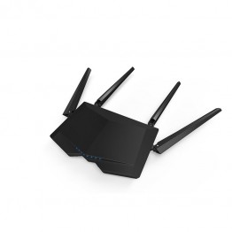 Router wireless Tenda AC6 , Smart Dual Band , AC1200 , 802.11 a/b/g/n/ac , Negru